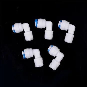 5pcs/lot Quick Connectors 1/4"X1/4" Tube Push Fit Union Elbow Quick Connect Water Filter Wholesale low price
5pcs/lot Quick Connectors 1/4"X1/4" Tube Push Fit Union Elbow Quick Connect Water Filter Wholesale low price
