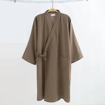 Traditional Men Japanese Pajamas Sets Simple Kimono Robes Suits Nightgown Cotton Sleepwear Bathrobe Leisure Wear Homewear
Traditional Men Japanese Pajamas Sets Simple Kimono Robes Suits Nightgown Cotton Sleepwear Bathrobe Leisure Wear Homewear