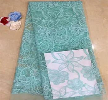 African French Lace Fabric green sequins High Quality African Tulle Lace Fabric with sequins 5yards white sequin lace fabric
African French Lace Fabric green sequins High Quality African Tulle Lace Fabric with sequins 5yards white sequin lace fabric