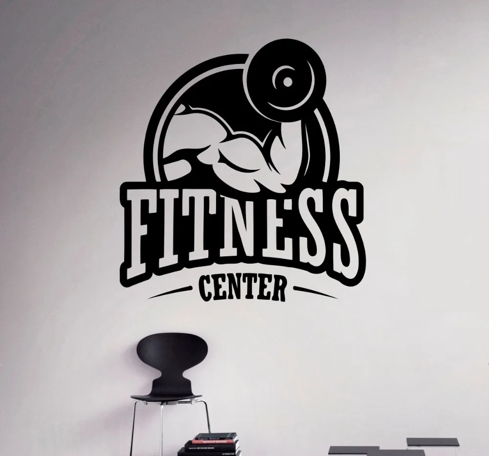 Removable FITNESS center DIY Wall Sticker GYM Sports Home Decor Living Room Sports Wall Decal Art Vinyl Mural Elblrm NY-138
Removable FITNESS center DIY Wall Sticker GYM Sports Home Decor Living Room Sports Wall Decal Art Vinyl Mural Elblrm NY-138