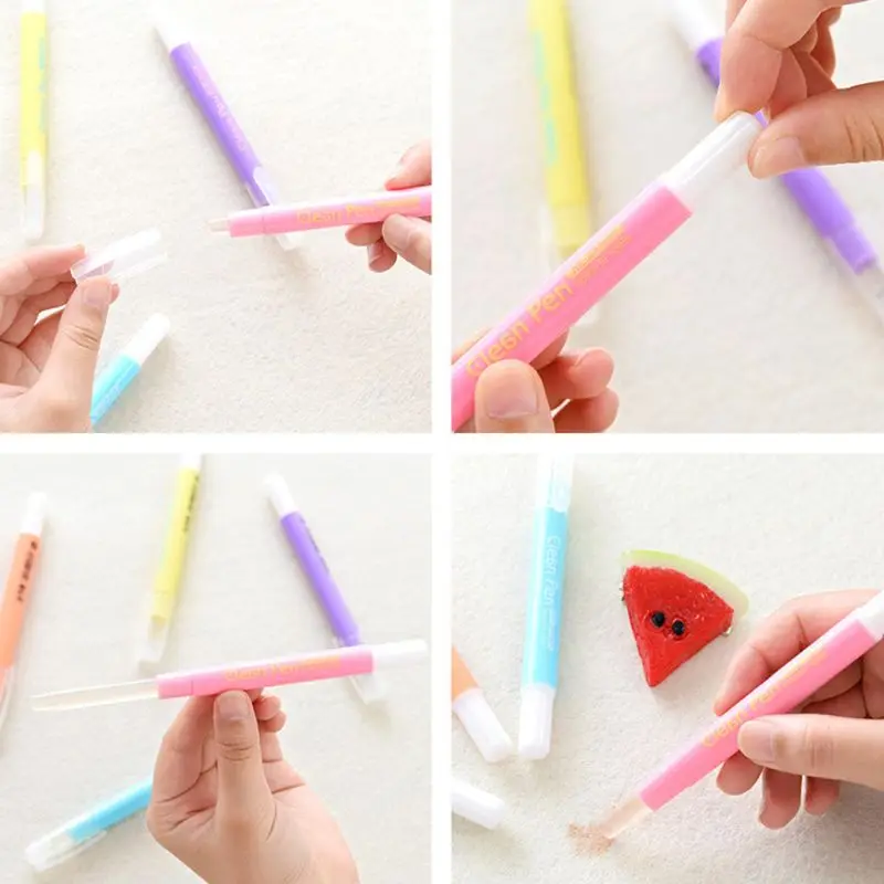 Cleaning Brushes Portable Pen Grease Detergent Emergency Instant Clothes Stain Remover
Cleaning Brushes Portable Pen Grease Detergent Emergency Instant Clothes Stain Remover