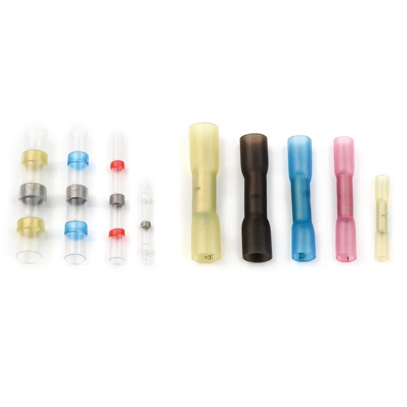 200Pcs Waterproof Heat Shrink Connector Cable Wire Butt Terminals Solder Sleeve Wire Seal Terminal Insulated Car Connectors
200Pcs Waterproof Heat Shrink Connector Cable Wire Butt Terminals Solder Sleeve Wire Seal Terminal Insulated Car Connectors