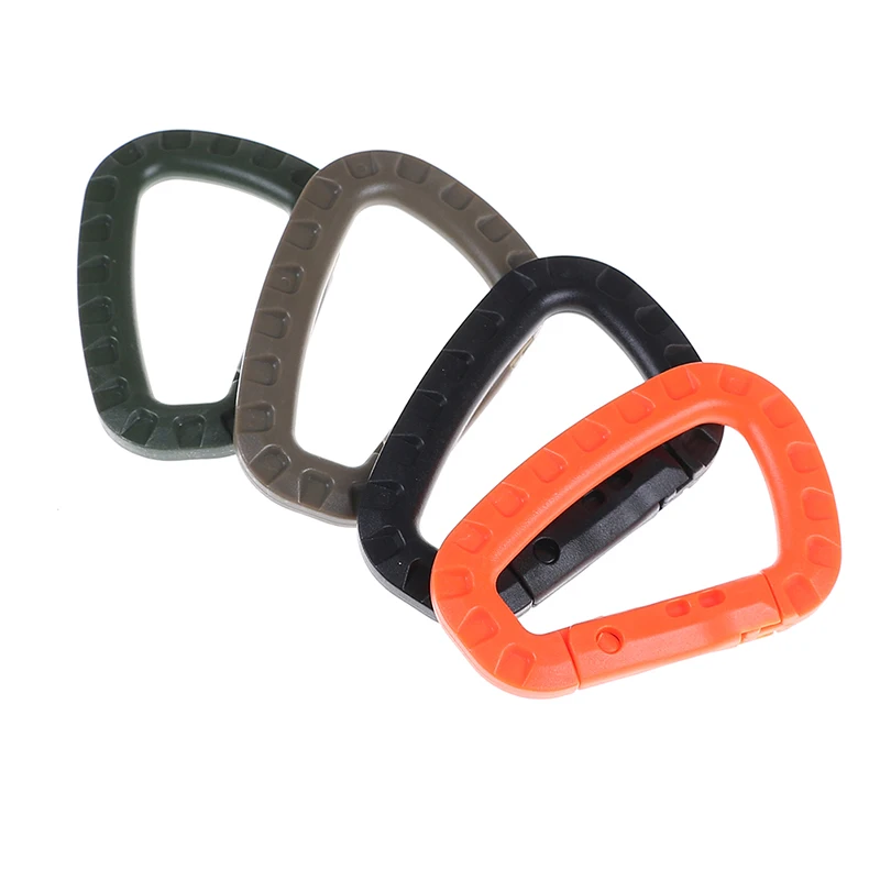 5PCS/Set Plastic Carabiner D Shape Quick Release Mountaineering Buckle Snap Clip Climbing Carabiner Hook Keychain Accessories
5PCS/Set Plastic Carabiner D Shape Quick Release Mountaineering Buckle Snap Clip Climbing Carabiner Hook Keychain Accessories