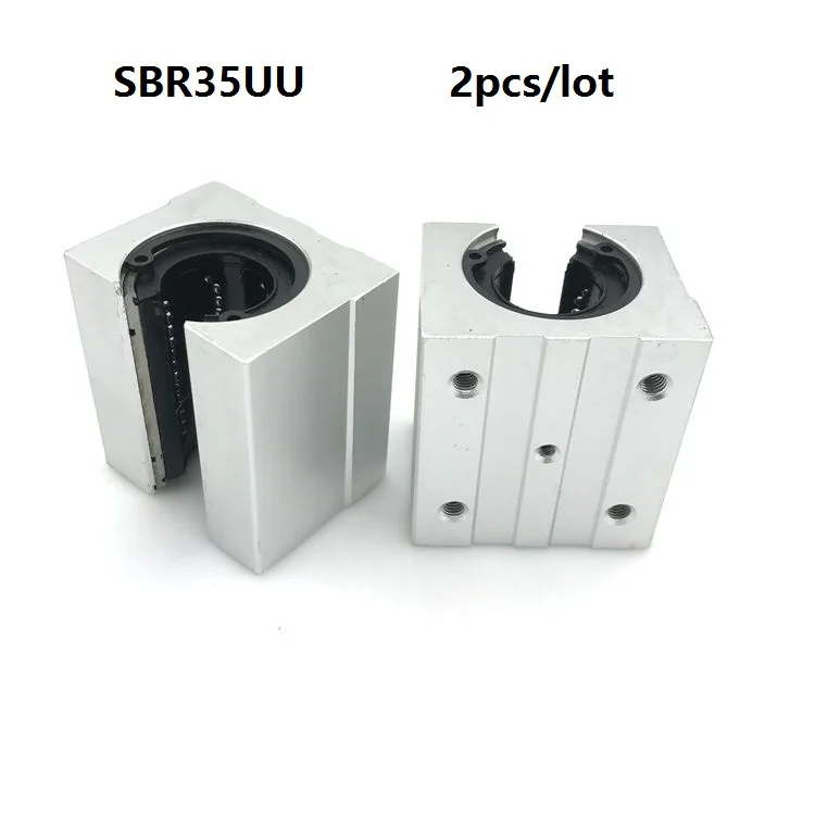 2 шт./лот SBR35UU SME35UU линейный шариковый подшипник открытого типа для SBR35 35 35 мм линейная направляющая/направляющая для частей CNC
2 шт./лот SBR35UU SME35UU линейный шариковый подшипник открытого типа для SBR35 35 35 мм линейная направляющая/направляющая для частей CNC