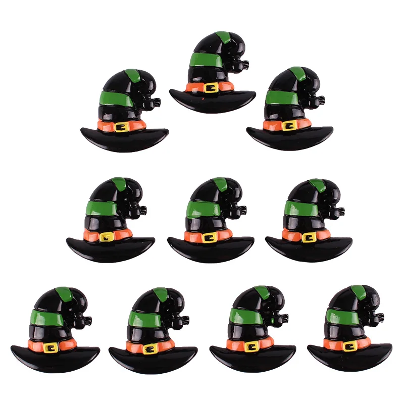 50pcs Haunted Witch Black Hat Resin Scrapbooking Hair Bow Clip Center Crafts Embellishment Charms Cabachons
50pcs Haunted Witch Black Hat Resin Scrapbooking Hair Bow Clip Center Crafts Embellishment Charms Cabachons