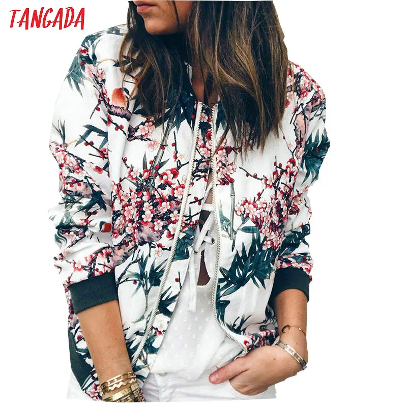 Tangada female basic jacket coat 90s bomber jacket women female cape autumn flower ladies coats 2019 korean fashion AON50
Tangada female basic jacket coat 90s bomber jacket women female cape autumn flower ladies coats 2019 korean fashion AON50