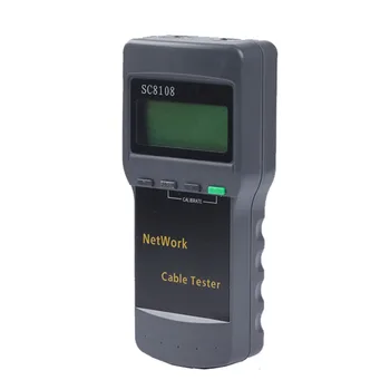 Portable Multifunction Wireless Network Tester SC8108 LCD Digital PC Data Network CAT5 RJ45 LAN Phone Cable Tester Meter
Portable Multifunction Wireless Network Tester SC8108 LCD Digital PC Data Network CAT5 RJ45 LAN Phone Cable Tester Meter