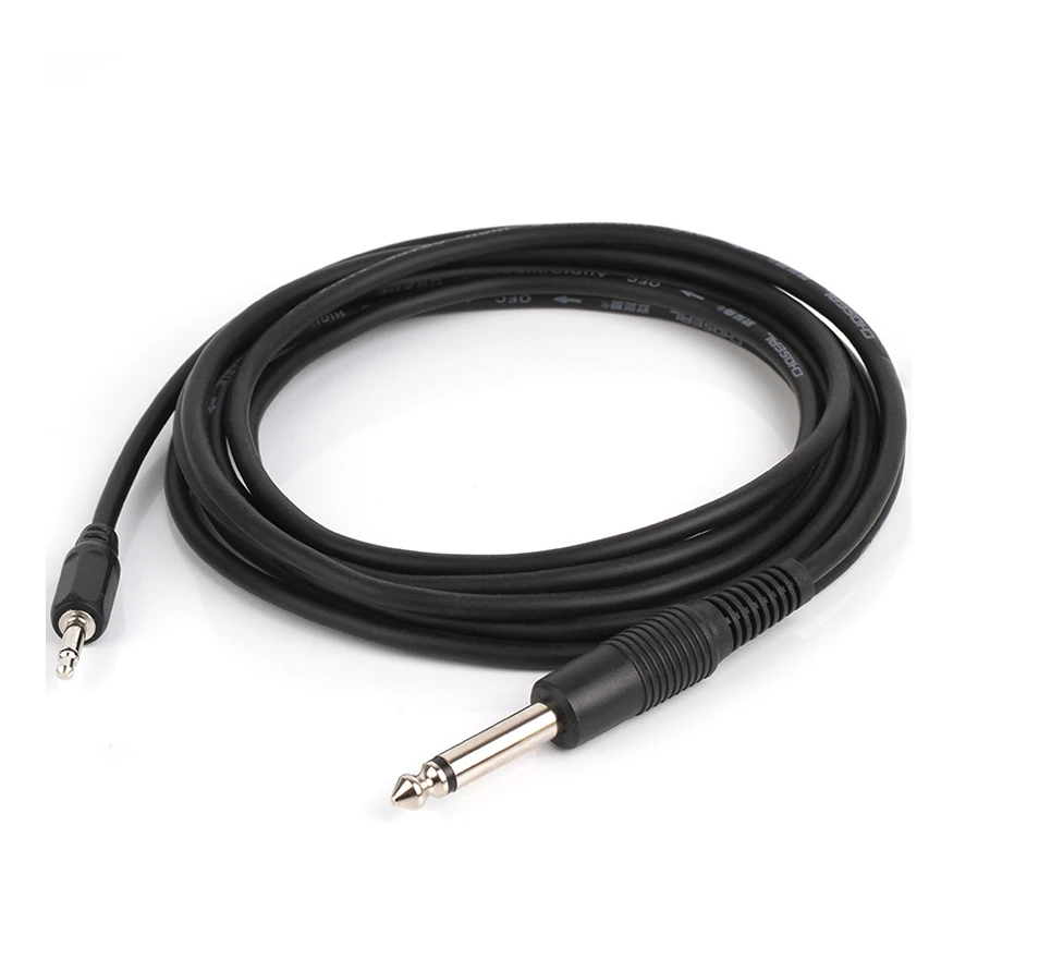 Choseal QS3012 3.5mm jack to 6.35mm jack Adapter Aux Cable Stereo Audio Cable fo Mixer Amplifier CD Player Speaker (5)
