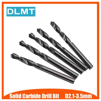 10Pcs Solid Carbide Twist Drill Bit 2.1mm to 3.5mm Tungsten Steel Drill for CNC Lathe Metalworking Tool
10Pcs Solid Carbide Twist Drill Bit 2.1mm to 3.5mm Tungsten Steel Drill for CNC Lathe Metalworking Tool