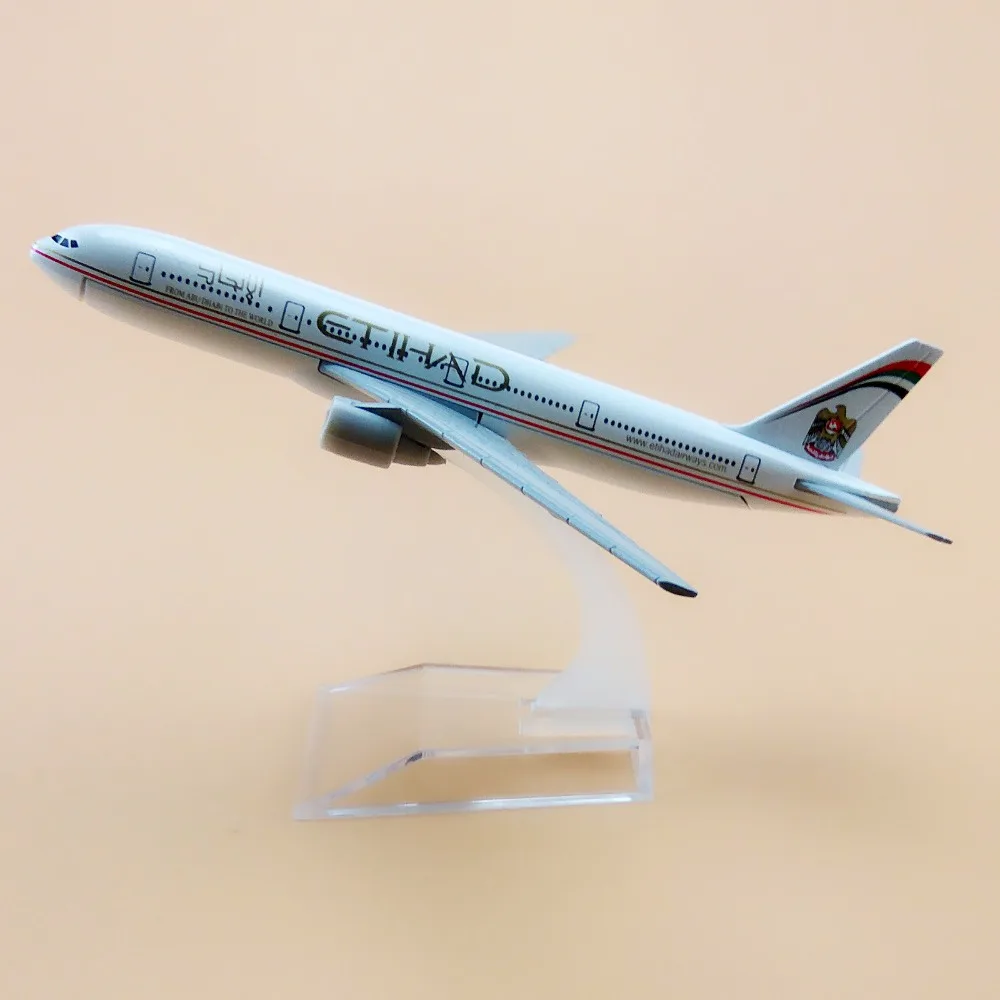 Alloy Metal Air Etihad B777 Airlines Airplane Model Etihad Boeing 777 Airways Plane Model Aircraft Kids Gifts 16cm
Alloy Metal Air Etihad B777 Airlines Airplane Model Etihad Boeing 777 Airways Plane Model Aircraft Kids Gifts 16cm