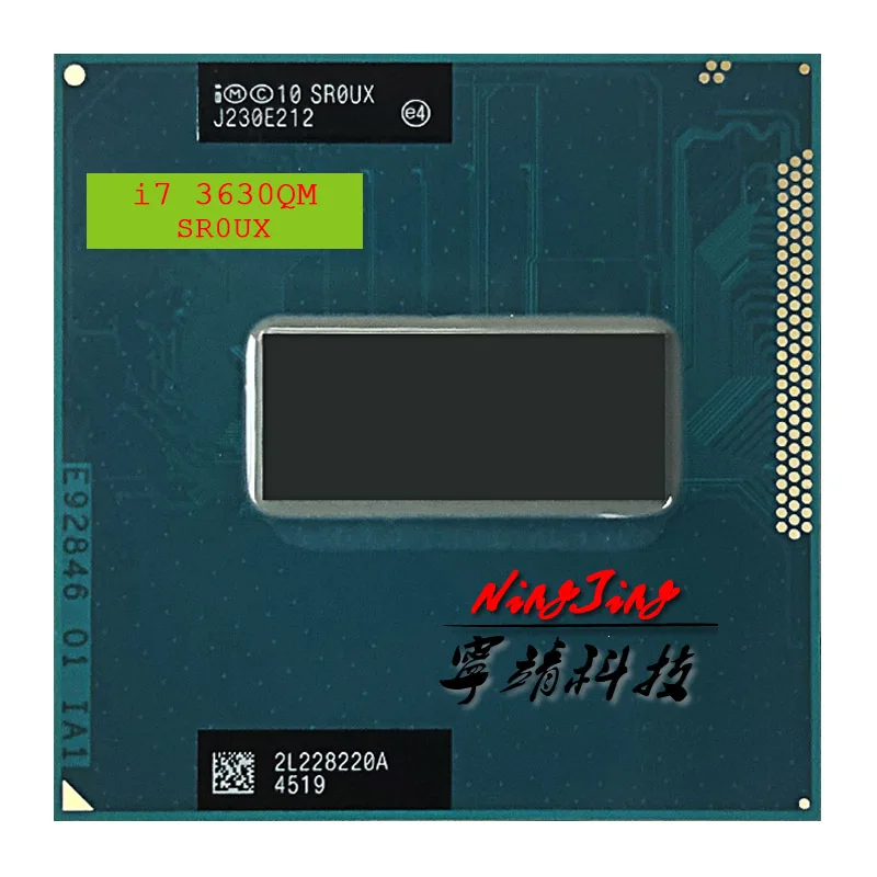 Четырехъядерный процессор Intel Core i7 3630QM SR0UX 2 4 ГГц Восьмиядерный 6M 45W Socket G2 /