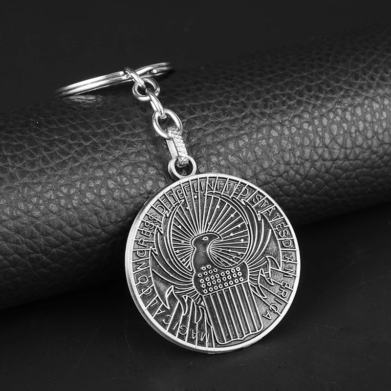 MQCHUN Fantastic Beasts And Where To Find Them MACUSA Logo Keychain chaveiros llaveros Key Chains Keyring Cosplay Christmas Gift
MQCHUN Fantastic Beasts And Where To Find Them MACUSA Logo Keychain chaveiros llaveros Key Chains Keyring Cosplay Christmas Gift