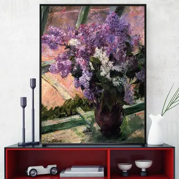 Pretty Purple Flowers for Home Decoration Mary Stevenson Cassatt Canvas Painting Reproduction Lilacs in a Window Wall Art Gifts
Pretty Purple Flowers for Home Decoration Mary Stevenson Cassatt Canvas Painting Reproduction Lilacs in a Window Wall Art Gifts