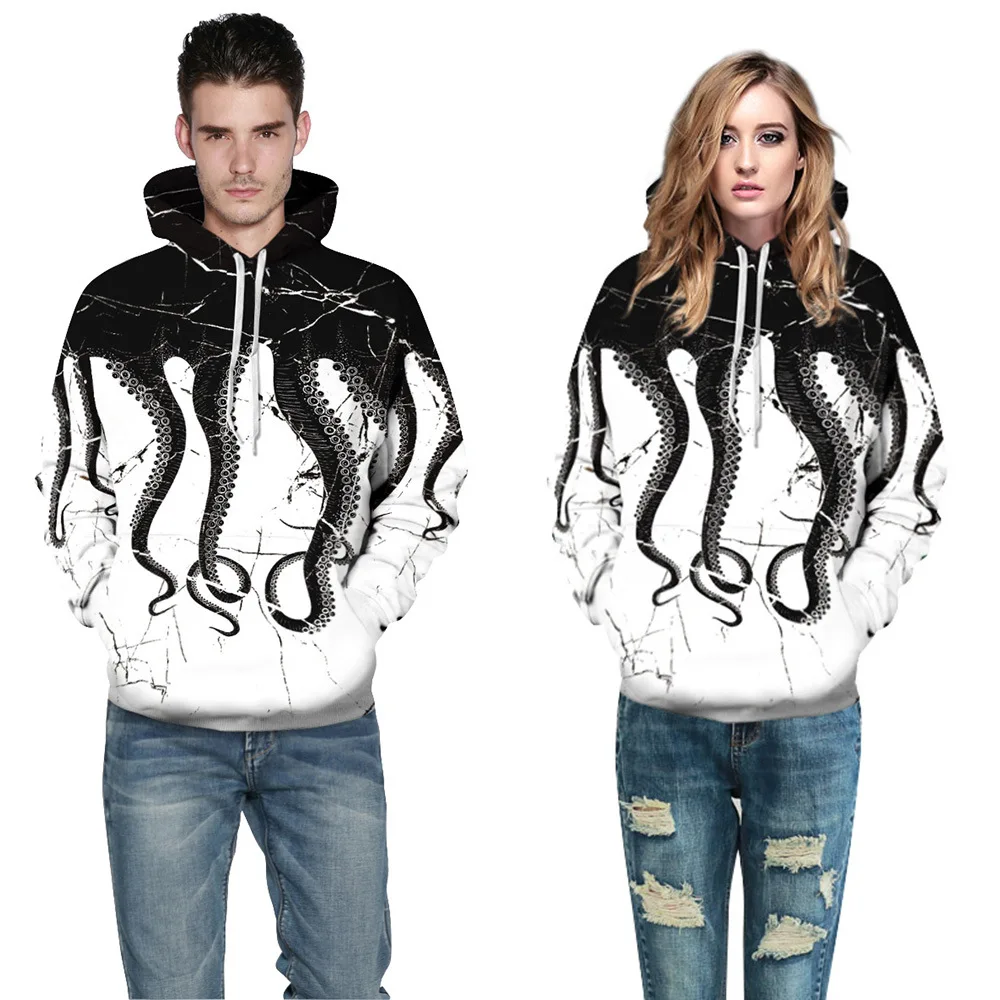 Octopus Tentacles 3d Sweatshirts Men/Women Hoodies With Hat Print Marine life Autumn Winter Loose Thin Hooded Hoody Tops
Octopus Tentacles 3d Sweatshirts Men/Women Hoodies With Hat Print Marine life Autumn Winter Loose Thin Hooded Hoody Tops