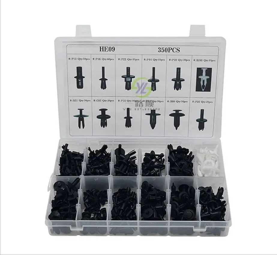350Pcs Auto Body Plastic Push Retainer Pin Rivet Fasteners Trim Car Moulding Clip Panel Retainer Clips
350Pcs Auto Body Plastic Push Retainer Pin Rivet Fasteners Trim Car Moulding Clip Panel Retainer Clips