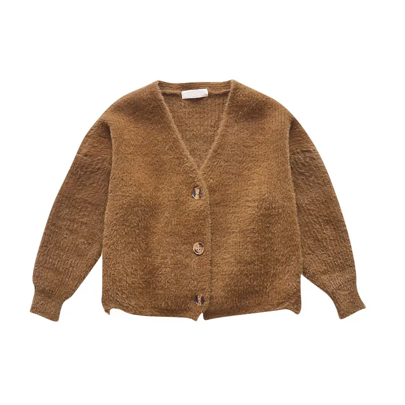 Children Sweaters For Girls Jackets V-neck Single Breasted Cardigans For Kids Knitted Coats Spring Autumn Winter Outerwear 4-12Y
Children Sweaters For Girls Jackets V-neck Single Breasted Cardigans For Kids Knitted Coats Spring Autumn Winter Outerwear 4-12Y