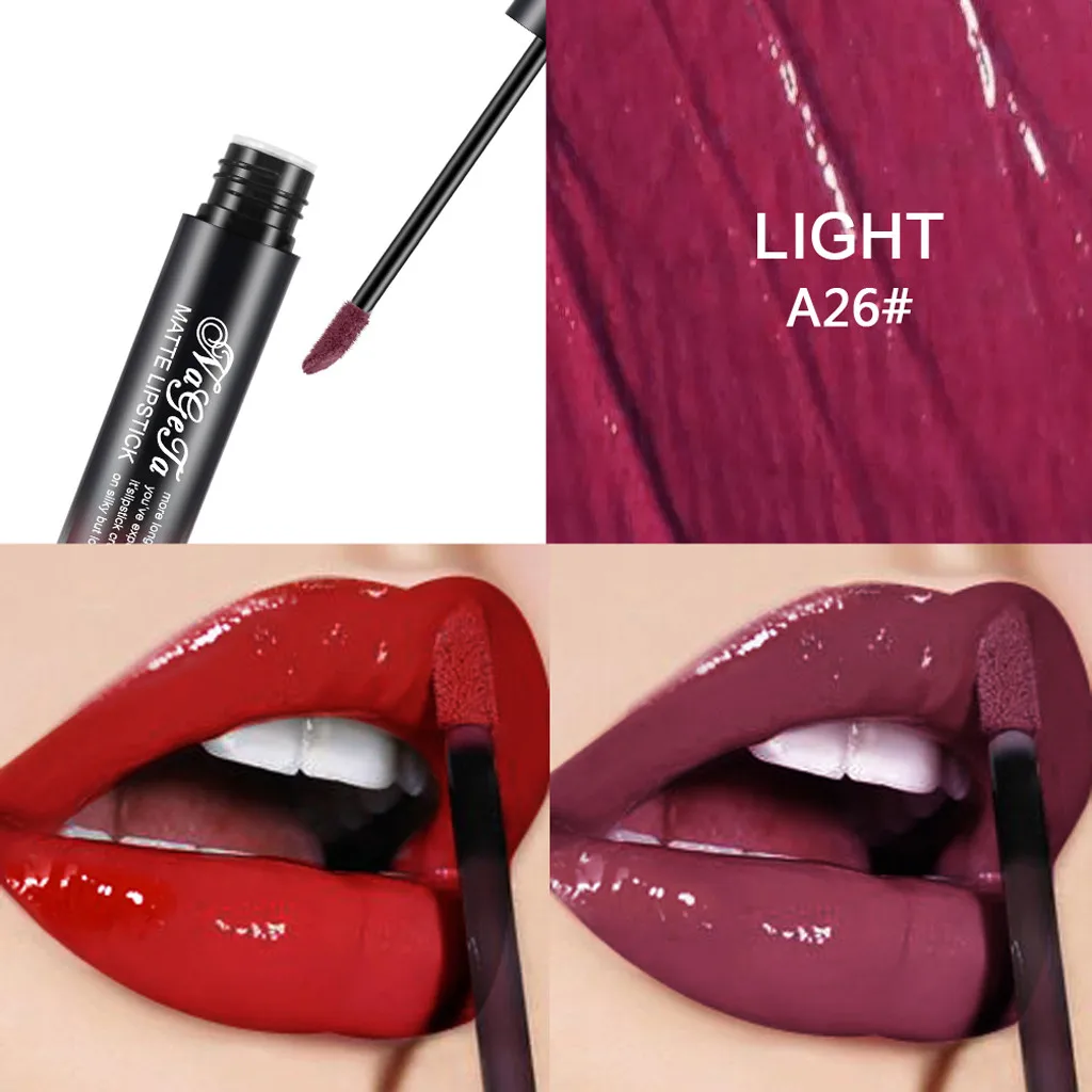 New Lip Lingerie Mirror Matte Liquid Lipstick Waterproof Lip Gloss Makeup 8 Shades Long lasting and waterproof G521
New Lip Lingerie Mirror Matte Liquid Lipstick Waterproof Lip Gloss Makeup 8 Shades Long lasting and waterproof G521