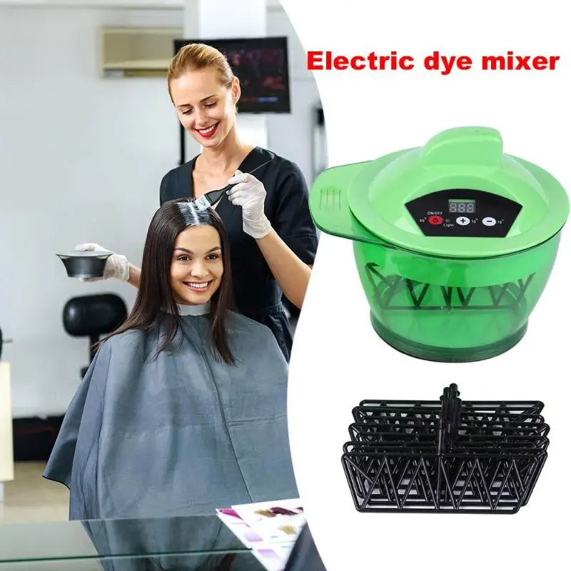 320mL Electric Hair Coloring Mixing Bowl Timing Automatic Hair Dyeing Cream Mixer Blender Hair Styling Tools US Plug
320mL Electric Hair Coloring Mixing Bowl Timing Automatic Hair Dyeing Cream Mixer Blender Hair Styling Tools US Plug