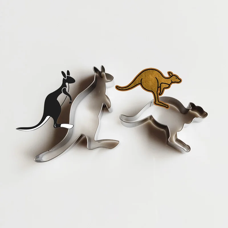 1pcs patisserie reposteria cartoon kangaroo Metal Cookie Cutter Fondant Cake Decor Tool Biscuit Mould Pastry Shop Bakeware
1pcs patisserie reposteria cartoon kangaroo Metal Cookie Cutter Fondant Cake Decor Tool Biscuit Mould Pastry Shop Bakeware