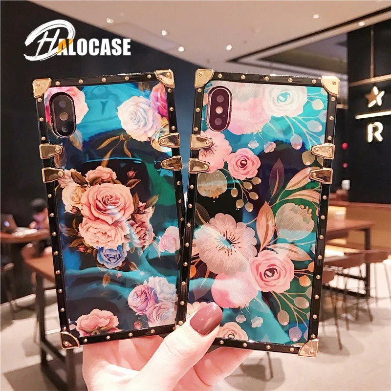 Luxury Blue Ray Rose Flower Glitter Metal Square Phone Case For Huawei P20 P30 Lite Mate 20 Pro Nova 2s 3 3i 3e 4 Honor9 Y7 2019
Luxury Blue Ray Rose Flower Glitter Metal Square Phone Case For Huawei P20 P30 Lite Mate 20 Pro Nova 2s 3 3i 3e 4 Honor9 Y7 2019