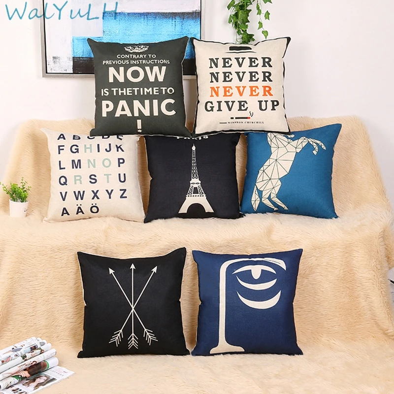 WalYuLH Geometric Arrow Horse Pattern Chair Cushion Cover Linen For Home Decorative Comfortable Sofa Throw Pillow Case 45*45
WalYuLH Geometric Arrow Horse Pattern Chair Cushion Cover Linen For Home Decorative Comfortable Sofa Throw Pillow Case 45*45