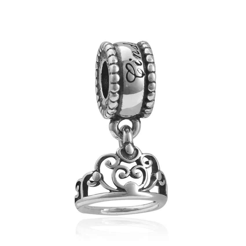 Original Princess Crown Love Shape Silvering Beads Big Hole Charm Pendants DIY Jewelry Accessories Fit Necklace Bracelet JPP209
Original Princess Crown Love Shape Silvering Beads Big Hole Charm Pendants DIY Jewelry Accessories Fit Necklace Bracelet JPP209
