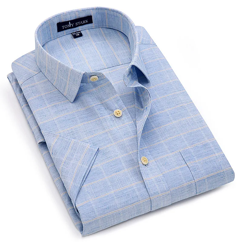 Good Quality Summer Short Sleeve turn down dollar nice design comfortable linen men shirts well fit fashion with chest pocket
Good Quality Summer Short Sleeve turn down dollar nice design comfortable linen men shirts well fit fashion with chest pocket