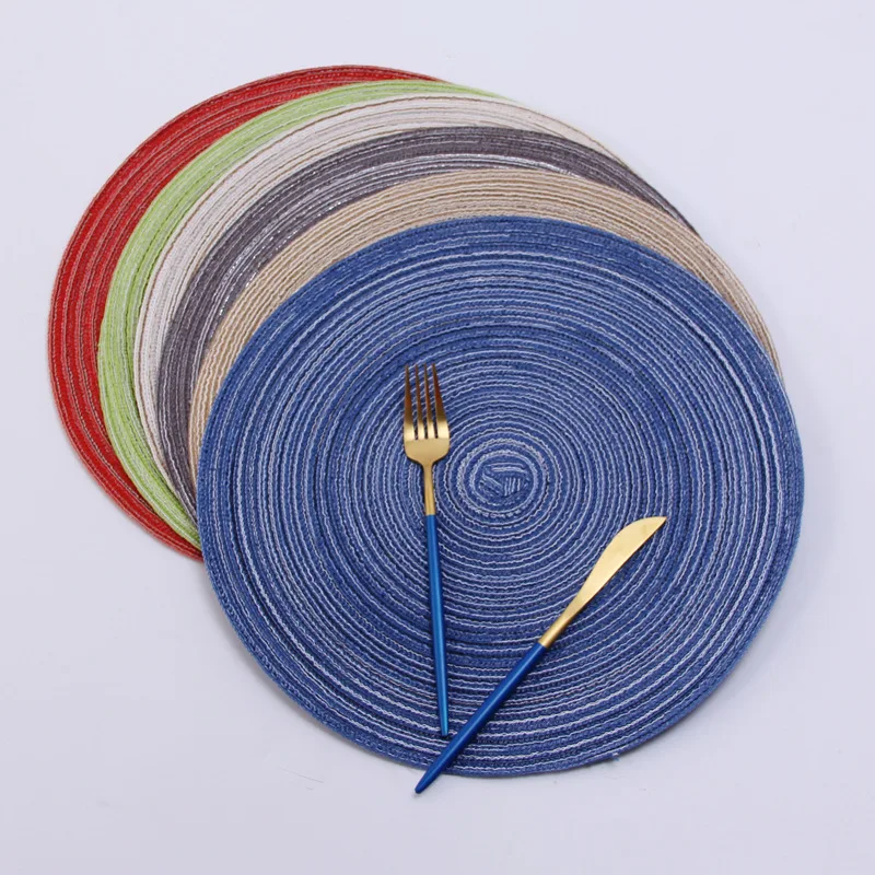 5pc/lot Home Mat Design Table Linen Insulation Pad Round Placemats Coaster Table Mat Tableware Mats Kitchen Pad Coaster Desktop
5pc/lot Home Mat Design Table Linen Insulation Pad Round Placemats Coaster Table Mat Tableware Mats Kitchen Pad Coaster Desktop
