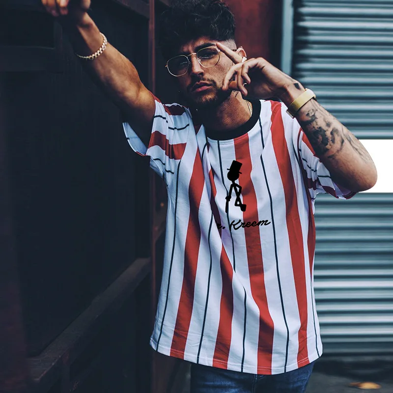 New Summer Style Mens Short Sleeve T Shirts Fashion 2019 Streetwear Hip Hop Jersey Striped Shirt Men Clothes M-3XL Streetwear
New Summer Style Mens Short Sleeve T Shirts Fashion 2019 Streetwear Hip Hop Jersey Striped Shirt Men Clothes M-3XL Streetwear