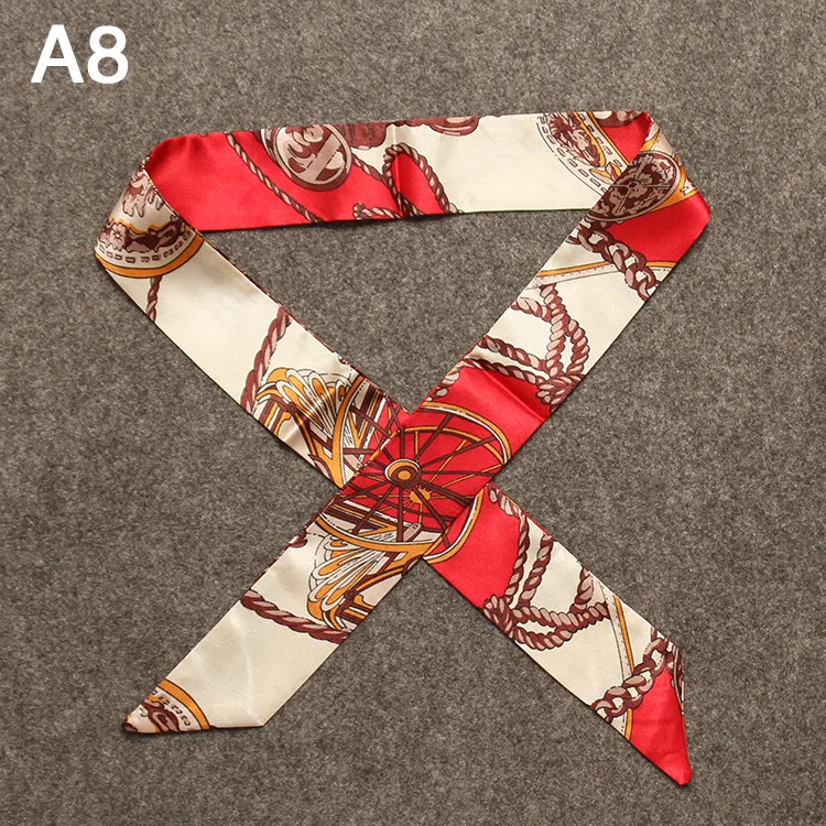 Fashion Silk Scarf Woman Headband Women Hand scarf Bags Handle Decoration Bow Tie Ribbon
Fashion Silk Scarf Woman Headband Women Hand scarf Bags Handle Decoration Bow Tie Ribbon