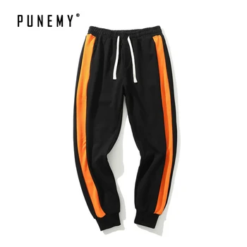 Men Sweatpants Pure Cotton Side Striped Elastic Ankle Patchwork Vintage Oversize Joggers Trouser Hip Hop Streetwear 2019 Autumn
Men Sweatpants Pure Cotton Side Striped Elastic Ankle Patchwork Vintage Oversize Joggers Trouser Hip Hop Streetwear 2019 Autumn