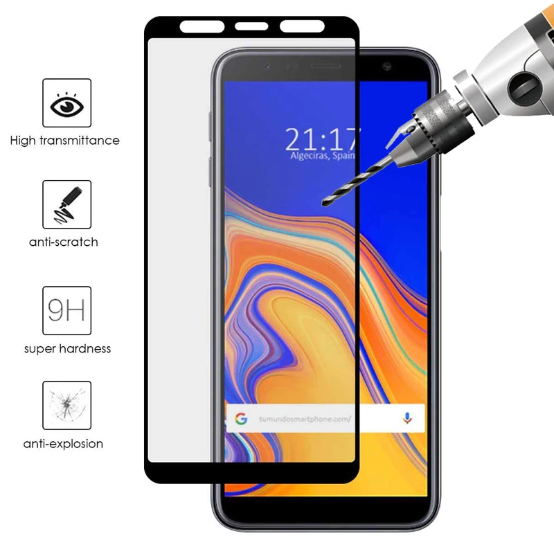 9H Full Cover Tempered Glass For Samsung Galaxy J4 J6 Plus A6 A8 Plus 2018 J3 J5 J7 A7 2017 J530FM A750 Film Screen Protector
9H Full Cover Tempered Glass For Samsung Galaxy J4 J6 Plus A6 A8 Plus 2018 J3 J5 J7 A7 2017 J530FM A750 Film Screen Protector