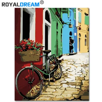 ROYALDREAM Bicycle DIY Painting By Numbers Acrylic Paint By Numbers HandPainted Oil Painting On Canvas For Home Decor
ROYALDREAM Bicycle DIY Painting By Numbers Acrylic Paint By Numbers HandPainted Oil Painting On Canvas For Home Decor