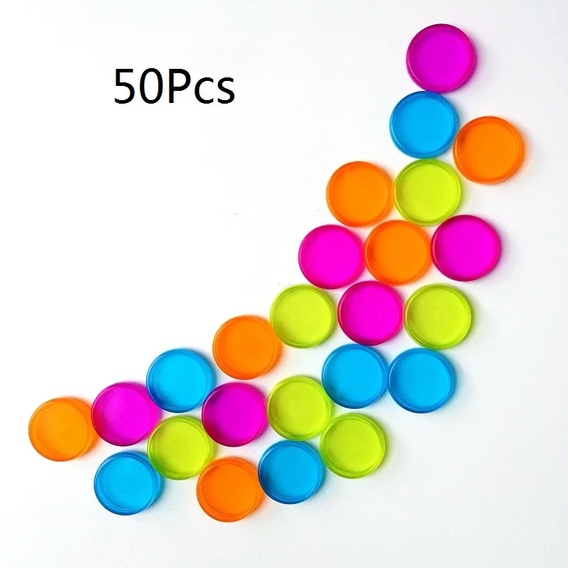 50Pcs Colored Plastic Disc Transparent Binding Ring Disc Loose Leaf Office Supplies Mushroom Hole Disc-binding Book Binding Ring
50Pcs Colored Plastic Disc Transparent Binding Ring Disc Loose Leaf Office Supplies Mushroom Hole Disc-binding Book Binding Ring