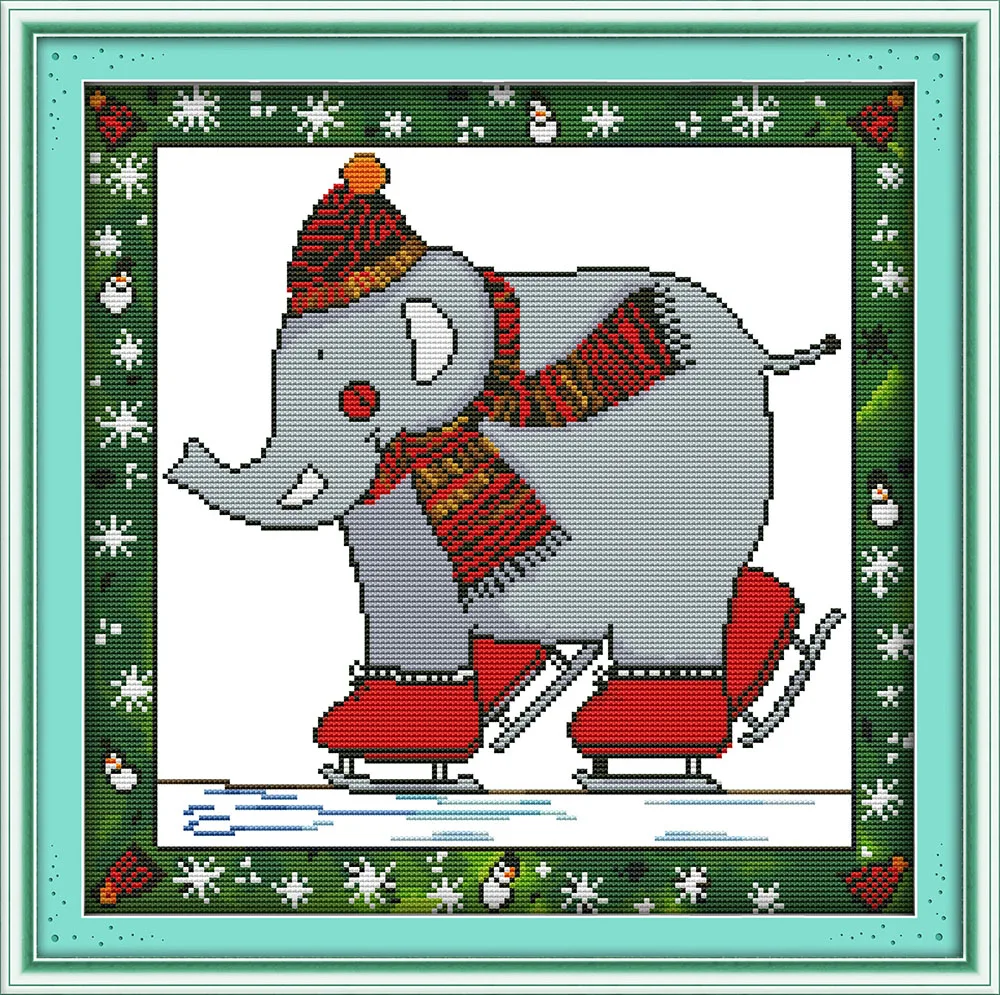Elephant, counted printed on fabric DMC 14CT 11CT Cross Stitch kits,embroidery needlework Sets Home Decor
Elephant, counted printed on fabric DMC 14CT 11CT Cross Stitch kits,embroidery needlework Sets Home Decor
