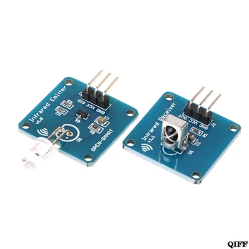 Drop Ship&Wholesale NE555 Infrared Transmitter+IR Receiver With 38KHz Carrier IR Transceiver Module APR28
Drop Ship&Wholesale NE555 Infrared Transmitter+IR Receiver With 38KHz Carrier IR Transceiver Module APR28