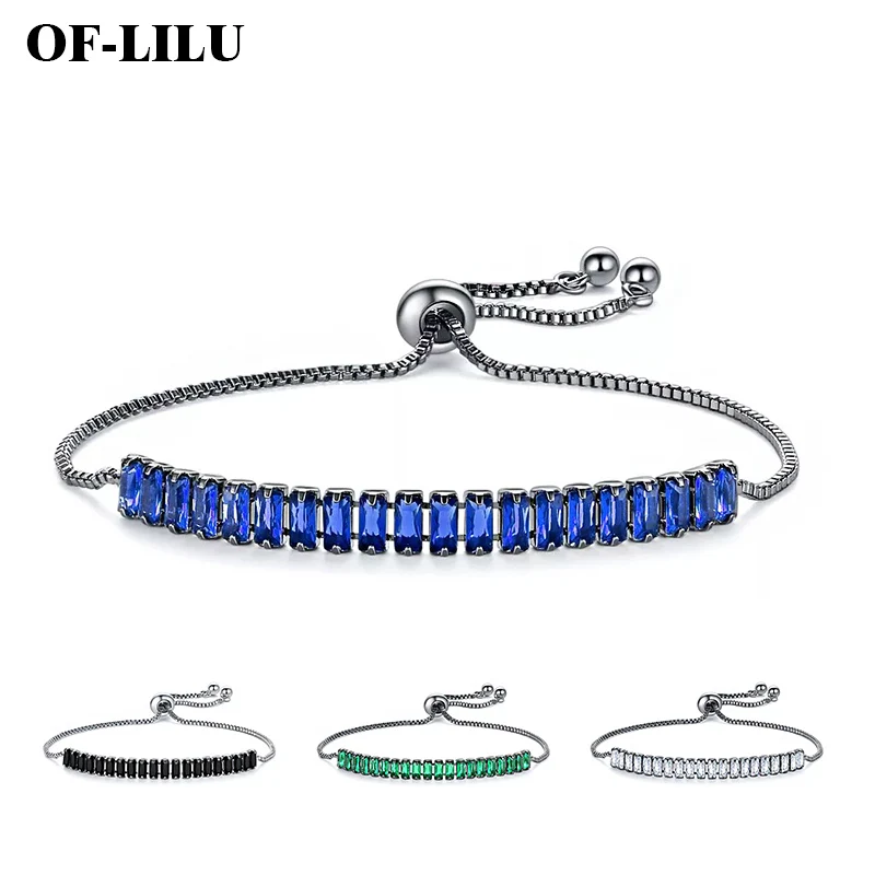 OF-LILU 4 Colors Fashion AAA Cubic Zirconia Tennis Bracelet & Bangles For Women Gifts New Luxury Armbanden Voor Vrouwen Pulseira
OF-LILU 4 Colors Fashion AAA Cubic Zirconia Tennis Bracelet & Bangles For Women Gifts New Luxury Armbanden Voor Vrouwen Pulseira