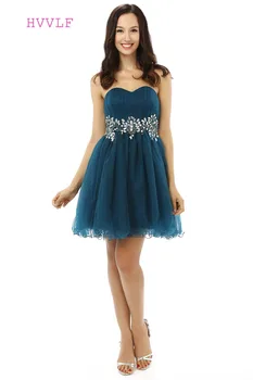 HVVLF Navy Blue 2019 Homecoming Dresses A-line Sweetheart Short Mini Crystals Beaded Organza Cocktail Dresses
HVVLF Navy Blue 2019 Homecoming Dresses A-line Sweetheart Short Mini Crystals Beaded Organza Cocktail Dresses