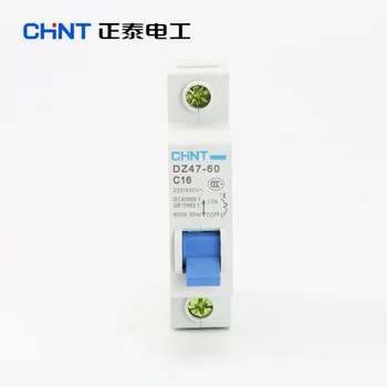 CHINT DZ47-60 C16 1P 16A Household miniature Circuit Breaker with over current and Leakage protection air switch
CHINT DZ47-60 C16 1P 16A Household miniature Circuit Breaker with over current and Leakage protection air switch