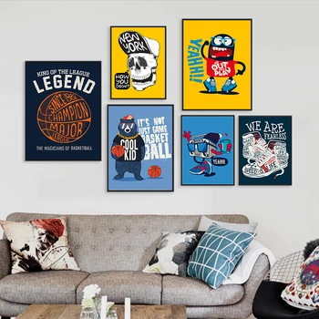 COLORFULBOY Basketball Bear Fans Canvas Painting Wall Art Print Canvas Poster Cartoon Wall Pictures For Living Room
COLORFULBOY Basketball Bear Fans Canvas Painting Wall Art Print Canvas Poster Cartoon Wall Pictures For Living Room