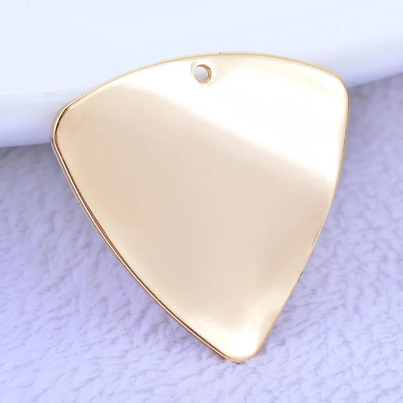 (222)6PCS 26x26MM 24K Gold Color Plated Brass Glossy Triangle Charms Pendants High Quality DIY Jewelry Making Findings
(222)6PCS 26x26MM 24K Gold Color Plated Brass Glossy Triangle Charms Pendants High Quality DIY Jewelry Making Findings