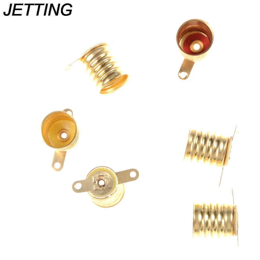 5PCS E10 Lamps Base Holder Bulbs Light Base Socket Home Experiment Circuit Electrical Test Accessories low price
5PCS E10 Lamps Base Holder Bulbs Light Base Socket Home Experiment Circuit Electrical Test Accessories low price