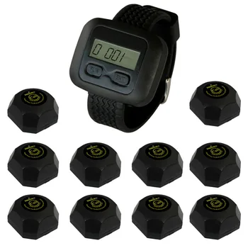 SINGCALL wireless waiter servicing system,servicing custom,10 pcs black buttons and one watch for waiter
SINGCALL wireless waiter servicing system,servicing custom,10 pcs black buttons and one watch for waiter