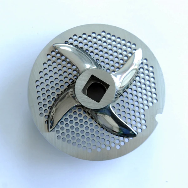 Top quality stainless steel meat grinder spare parts meat grinder plate and knife blade cutter
Top quality stainless steel meat grinder spare parts meat grinder plate and knife blade cutter