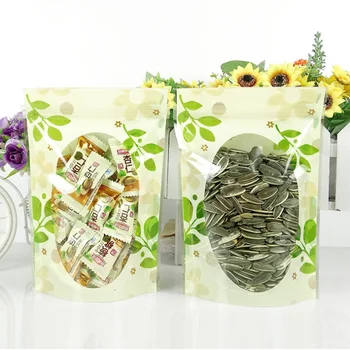 1000pcs 15*22cm Snack Tea Candy Storage Bag Food Packaging Pouch Green Leaf Ziplock Resealable Bag with Window wen6621
1000pcs 15*22cm Snack Tea Candy Storage Bag Food Packaging Pouch Green Leaf Ziplock Resealable Bag with Window wen6621