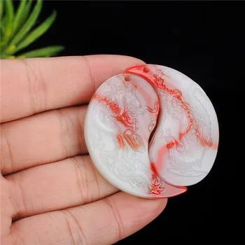 Outside Mongolian men and women couple models dragon and phoenix Chengxiang pendant op19#
Outside Mongolian men and women couple models dragon and phoenix Chengxiang pendant op19#