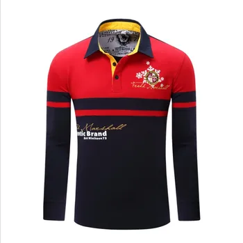 Autumn and winter large size men's long-sleeved Casual T-shirt Turn-down Collar T-shirt
Autumn and winter large size men's long-sleeved Casual T-shirt Turn-down Collar T-shirt
