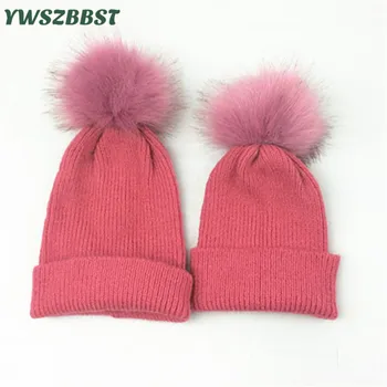 2Pcs/lot Winter Mom Baby Hats Baby Caps Knitted Wool Caps for Girls Boys Toddler Crochet Beanies Fur Ball Cute Baby Mom Dad Hats
2Pcs/lot Winter Mom Baby Hats Baby Caps Knitted Wool Caps for Girls Boys Toddler Crochet Beanies Fur Ball Cute Baby Mom Dad Hats