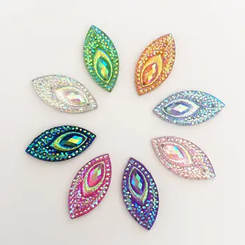 20pcs AB resin 11*22mm Horse eye Flatback Peacock eye rhinestone Scrapbook DIY Wedding ornaments 2 hole buttons crafts PD34
20pcs AB resin 11*22mm Horse eye Flatback Peacock eye rhinestone Scrapbook DIY Wedding ornaments 2 hole buttons crafts PD34