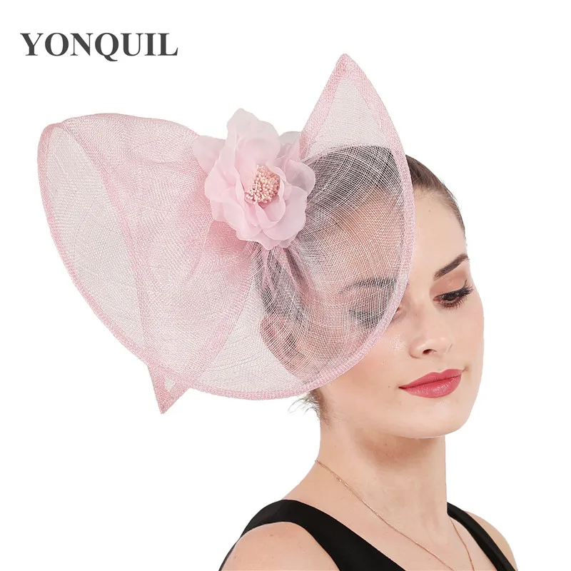 Pink Wedding Holiday Mesh Sinamay Fascinator Hat For Women Feather SILK Flower Party Church Tea Derby Fedora Pillbox Hats SYF665
Pink Wedding Holiday Mesh Sinamay Fascinator Hat For Women Feather SILK Flower Party Church Tea Derby Fedora Pillbox Hats SYF665